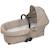 Housse de nacelle et drap housse pour nacelle praliné vichy rayures moka Marron+Vert 3 - vertbaudet enfant 