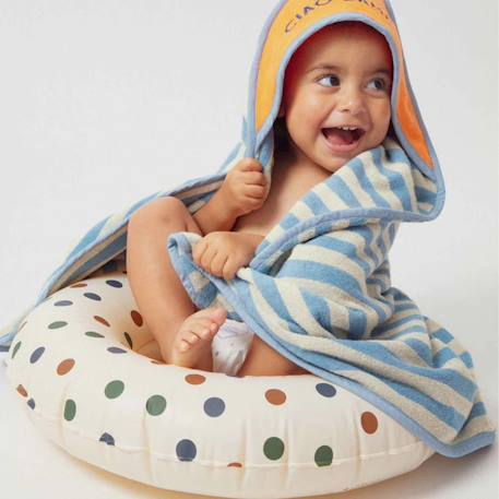 Garçon-Cape de bain bébé summer forever éponge (80 x 80 cm)