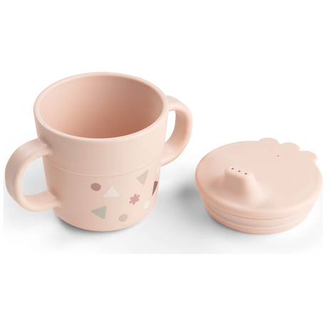 Coffret repas ventouse foodie celebration Rose 2 - vertbaudet enfant 