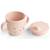 Coffret repas ventouse foodie celebration Rose 2 - vertbaudet enfant 