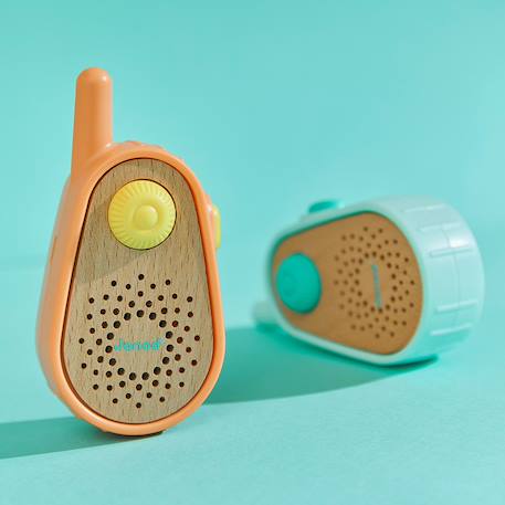 Mes premiers talkies-walkies happy garden Orange, bleu 5 - vertbaudet enfant 