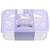 Lunch box en acier inoxydable rêves de licorne Violet, blanc, rose 6 - vertbaudet enfant 