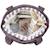 Sac bucket cherry velvet Mauve 6 - vertbaudet enfant 