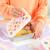 Lunch box en acier inoxydable cœurs Rose, orange, violet 3 - vertbaudet enfant 