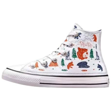 Baskets fille converse Blanc 3 - vertbaudet enfant 