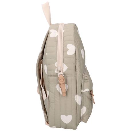 Sac à dos enfant wonderful worlds cœurs (31 cm) Vert, blanc 3 - vertbaudet enfant 