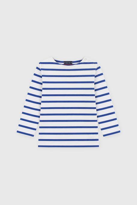 Marinière col bateau en coton loctudy bébé Blanc/braise+Blanc/etoile+Blanc/navire+Navire/blanc 4 - vertbaudet enfant 