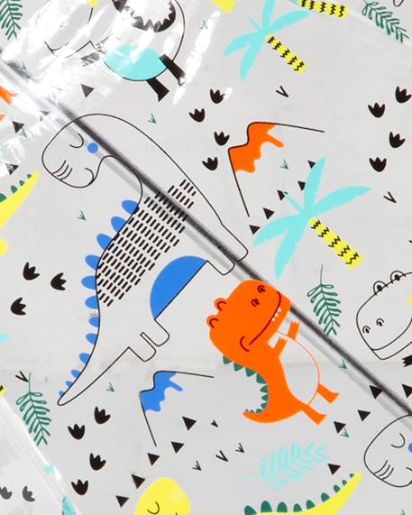Parapluie cloche transparent, ouverture facile et sécurisante Pvc/cosmonaute+Pvc/dinosaure+Pvc/papillons 8 - vertbaudet enfant 