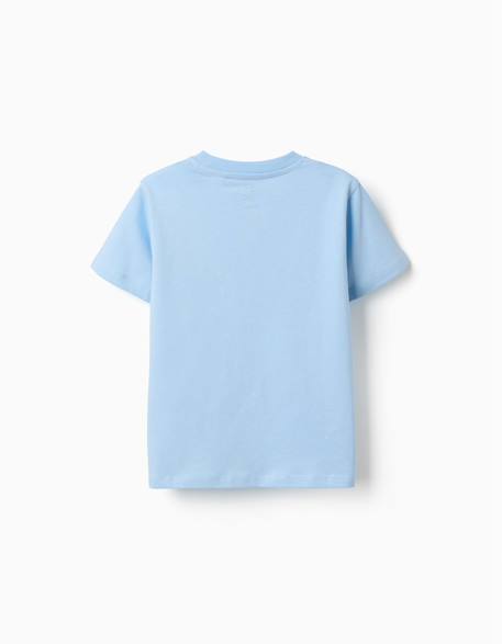 Lot de 2 t-shirts en coton avec imprimés plage Jaune clair+Orange sombre 7 - vertbaudet enfant 