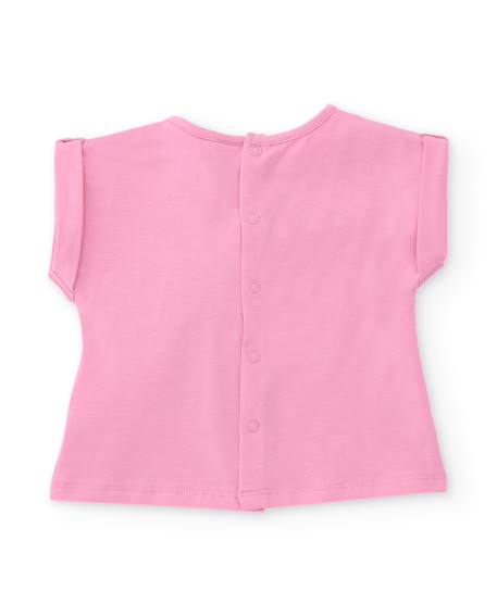 Ensemble en tricot pour nouveau-né avec détail en relief sur le devant Rose 3 - vertbaudet enfant 
