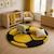 Tapis enfant tissé shaggy foot Autre+Bleu+Jaune+Noir+Rouge+Vert 18 - vertbaudet enfant 