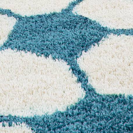 Tapis enfant tissé shaggy foot Autre+Bleu+Jaune+Noir+Rouge+Vert 5 - vertbaudet enfant 