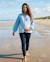Blouse et chemise d'allaitement sarah Beige+Bleu 7 - vertbaudet enfant 