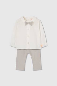 -Ensemble en lin  pour bébé