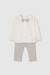 Ensemble en lin  pour bébé Beige 1 - vertbaudet enfant 