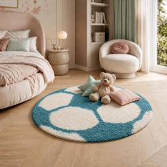 Linge de maison et décoration-Décoration-Tapis-Tapis enfant tissé shaggy foot