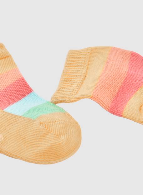 Pack chaussettes bébé coton Jaune 3 - vertbaudet enfant 
