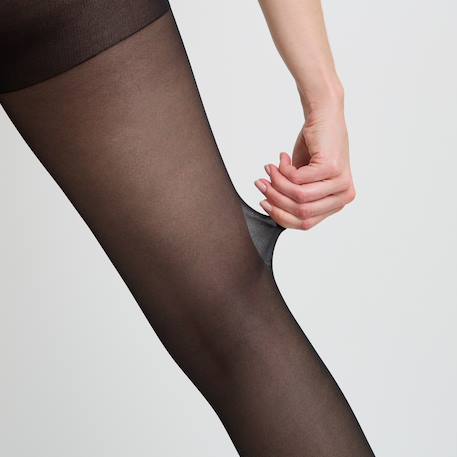 Collants de grossesse compression degressive 30 deniers maman Noir 2 - vertbaudet enfant 