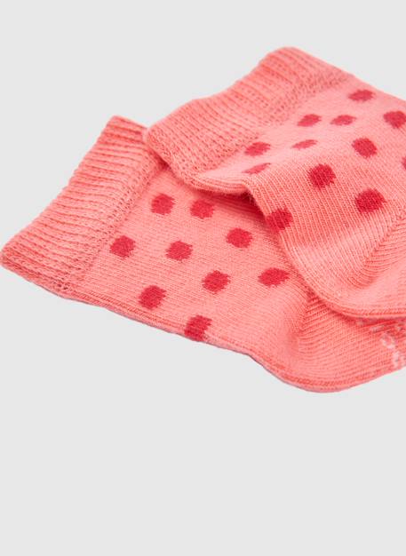 Lot de chaussettes bébé en coton Rose 2 - vertbaudet enfant 