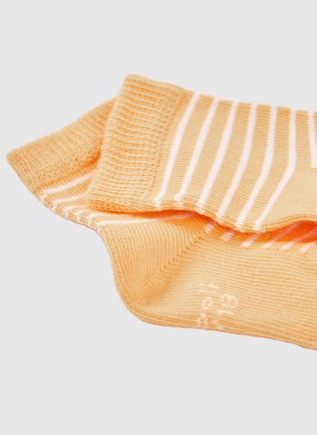 Pack chaussettes bébé coton Jaune 2 - vertbaudet enfant 