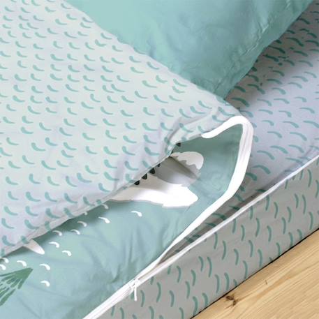 Caradou® parure de lit + couette enfant igloo Vert pâle 3 - vertbaudet enfant 