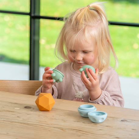 Lot de 4 balles sensorielles en silicone Multicolore 6 - vertbaudet enfant 