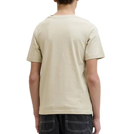 T-shirt garçon manches courtes blaneo Beige+Blanc+Noir 2 - vertbaudet enfant 