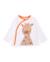 Ensemble en tricot pour nouveau-né avec imprimé girafe Blanc 2 - vertbaudet enfant 
