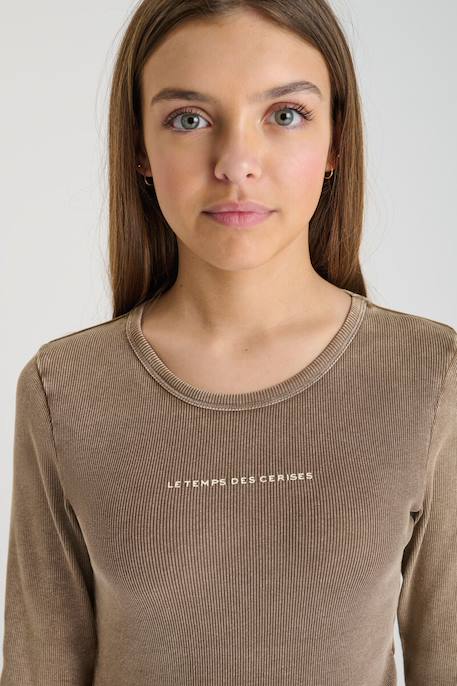 Tee-shirt albingi Kaki 6 - vertbaudet enfant 