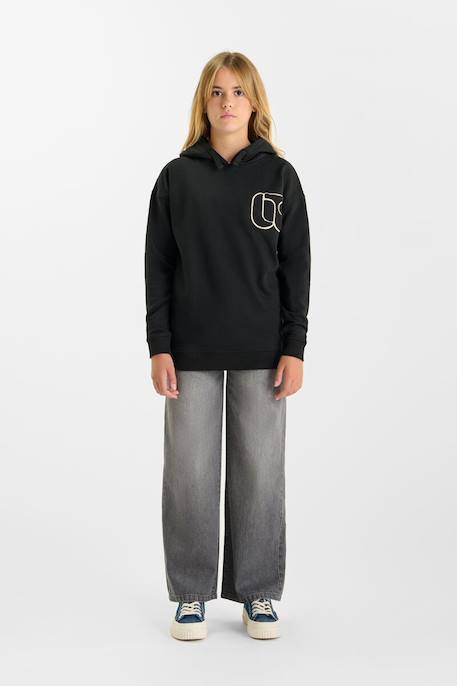 Fille-Sweat-shirt capuche keiragi