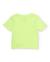 T-shirt fille en maille côtelée Vert 2 - vertbaudet enfant 