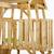 Aire de jeux bois, 2 balançoires, nid, toboggan, escalade, cabane woodi Marron 6 - vertbaudet enfant 
