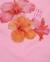 T-shirt fille en maille avec hibiscus sur le devant Rose 4 - vertbaudet enfant 