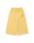 Pantalon pour fille en tissu coupe culotte Jaune 1 - vertbaudet enfant 