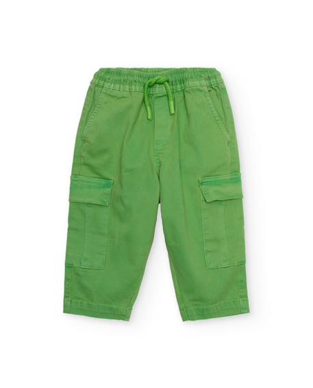 Garçon-Pantalon garçon en tissu style cargo