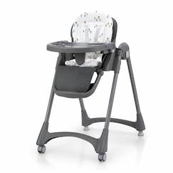 Puériculture-Chaise haute, réhausseur-Chaise haute évolutive 6 niveaux pliable Soja