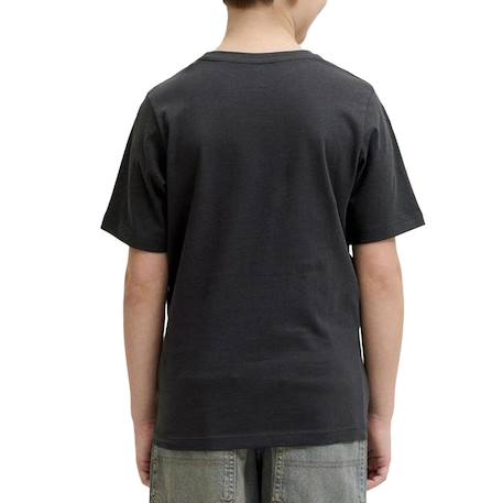 T-shirt garçon manches courtes blaneo Beige+Blanc+Noir 6 - vertbaudet enfant 