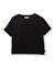 T-shirt fille en maille côtelée Noir 1 - vertbaudet enfant 