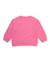 Sweat-shirt fille en maille avec fermeture à l’épaule Rose 2 - vertbaudet enfant 