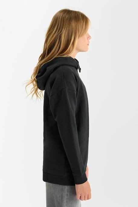 Sweat-shirt capuche keiragi Black 6 - vertbaudet enfant 