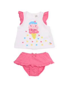 Ensemble en tricot pour nouveau-né avec volants  - vertbaudet enfant