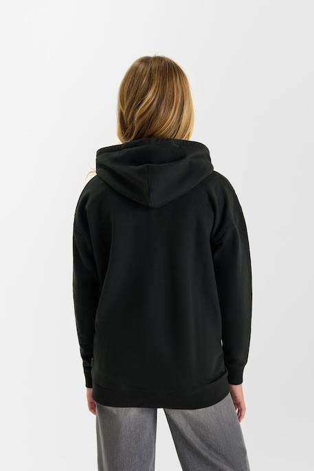 Sweat-shirt capuche keiragi Black 3 - vertbaudet enfant 