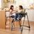 Chaise haute évolutive 6 niveaux pliable Soja Arbres Gris 6 - vertbaudet enfant 