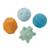 Lot de 4 balles sensorielles en silicone Multicolore 1 - vertbaudet enfant 
