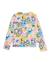 T-shirt fille en maille au style graffiti Blanc 2 - vertbaudet enfant 