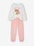 Pyjama fille velours écru 1 - vertbaudet enfant 