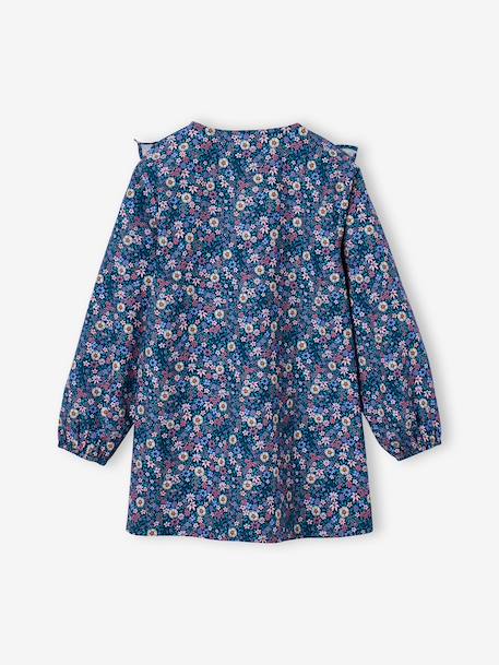 Tablier fille personnalisable bleu foncé 2 - vertbaudet enfant 