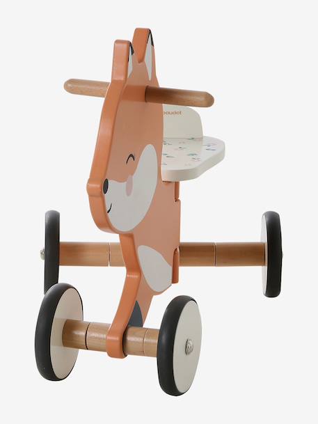 Porteur renard en bois FSC® orange 6 - vertbaudet enfant 