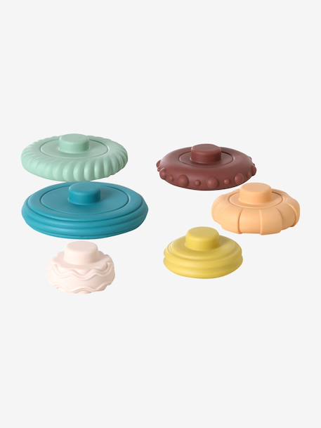 Coffret 6 jouets d’éveil bois FSC® multicolore 9 - vertbaudet enfant 