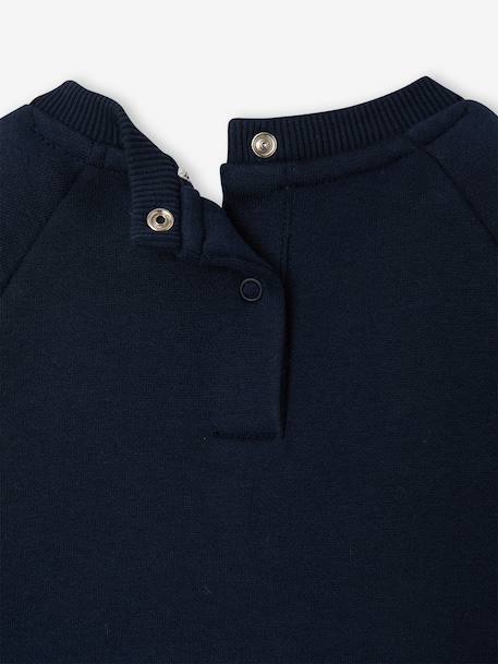 Sweat bébé manches longues marine+ocre 4 - vertbaudet enfant 